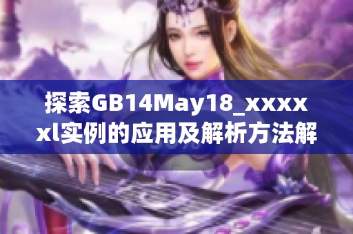 探索GB14May18_xxxxxl实例的应用及解析方法解析