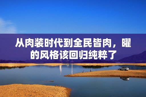 从肉装时代到全民皆肉，曜的风格该回归纯粹了