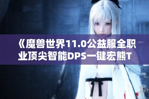 《魔兽世界11.0公益服全职业顶尖智能DPS一键宏熊T玩法详解》