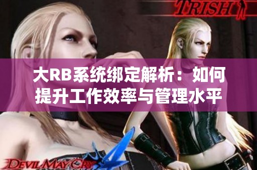 大RB系统绑定解析：如何提升工作效率与管理水平