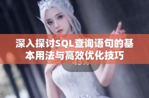 深入探讨SQL查询语句的基本用法与高效优化技巧