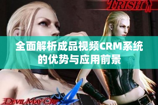 全面解析成品视频CRM系统的优势与应用前景