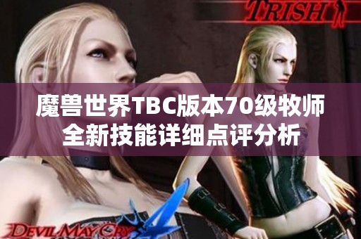 魔兽世界TBC版本70级牧师全新技能详细点评分析