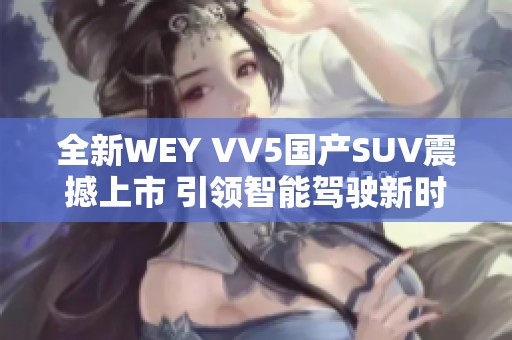 全新WEY VV5国产SUV震撼上市 引领智能驾驶新时代