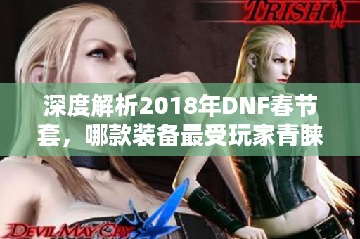 深度解析2018年DNF春节套，哪款装备最受玩家青睐