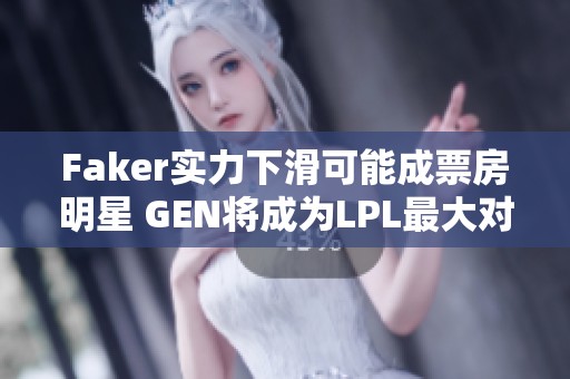 Faker实力下滑可能成票房明星 GEN将成为LPL最大对手