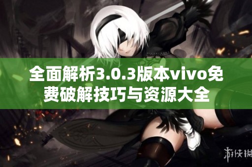 全面解析3.0.3版本vivo免费破解技巧与资源大全