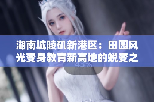 湖南城陵矶新港区：田园风光变身教育新高地的蜕变之路