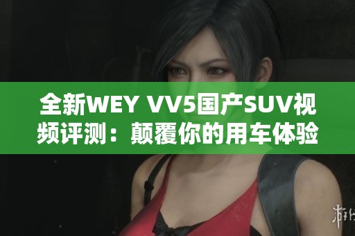 全新WEY VV5国产SUV视频评测：颠覆你的用车体验