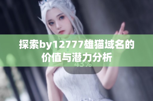 探索by12777雄猫域名的价值与潜力分析