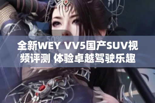 全新WEY VV5国产SUV视频评测 体验卓越驾驶乐趣