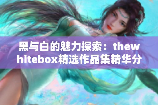 黑与白的魅力探索：thewhitebox精选作品集精华分享